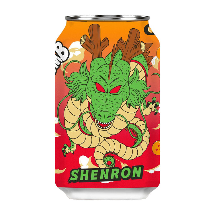 OceanBomb Dragonball Sparkling Water Orange Flavor