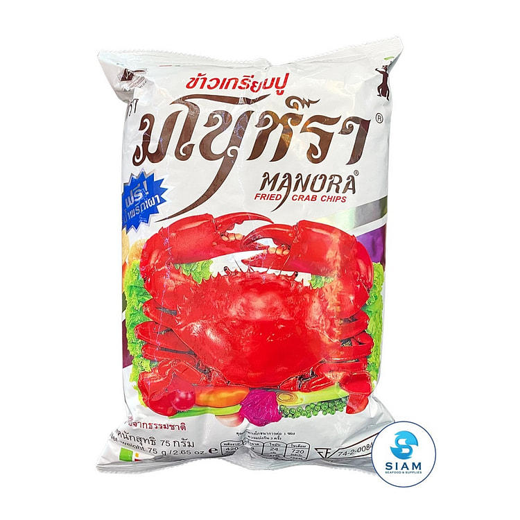 Manora Fried Crab Chips, Comes with Chili Paste