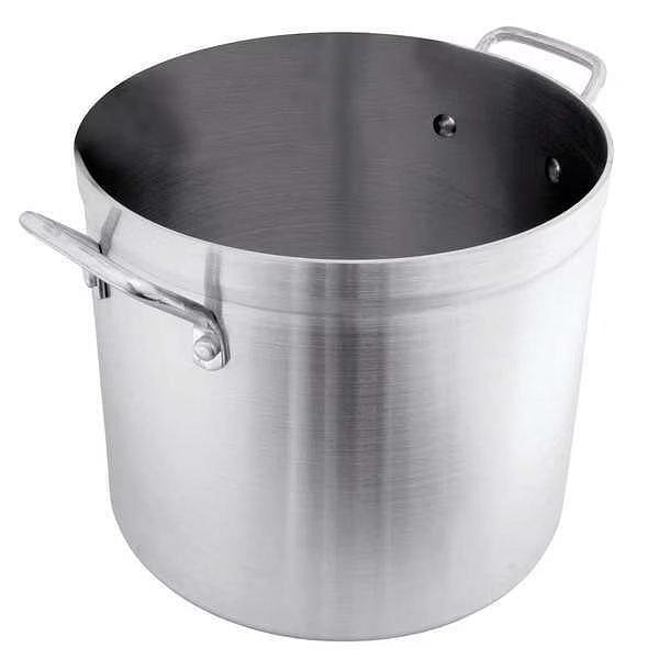 Stock Pot, 12 qt, Aluminum 2 lb