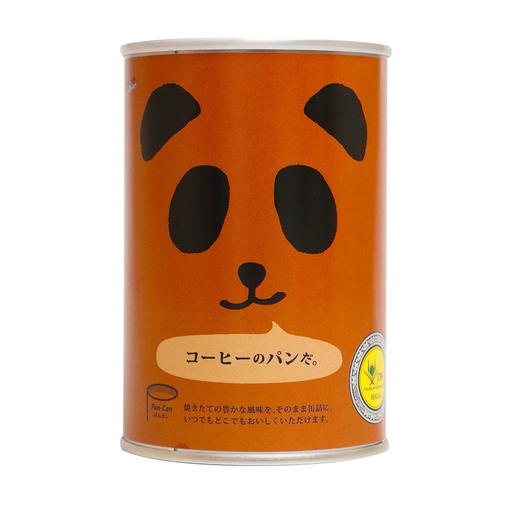Canned Food Panda Bread Pan Coffee Preserved 100g 1 each