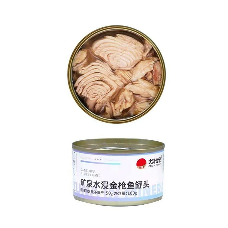 Mineral Water Tuna Ready-to-Eat 185g Can 185 g