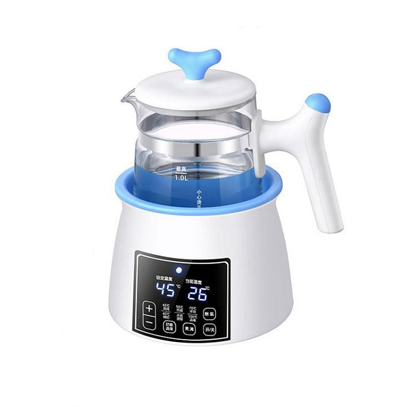 110V Household Milk Maker White and blue 1300 ml