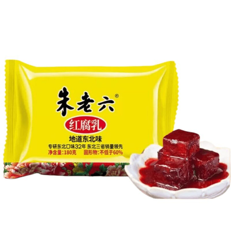 朱老六  红腐乳  180g*1盒