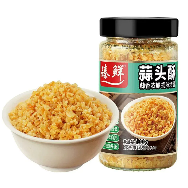 臻鲜 蒜头酥 调味料 100g*1瓶 100 克