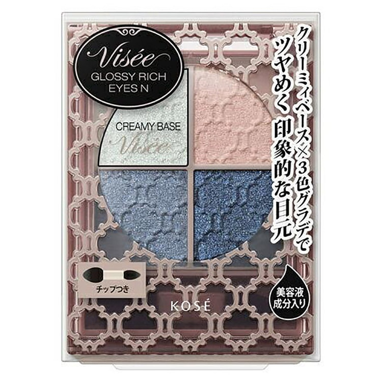 KOSE VISEE Hollow 4-color eyeshadow BL-8