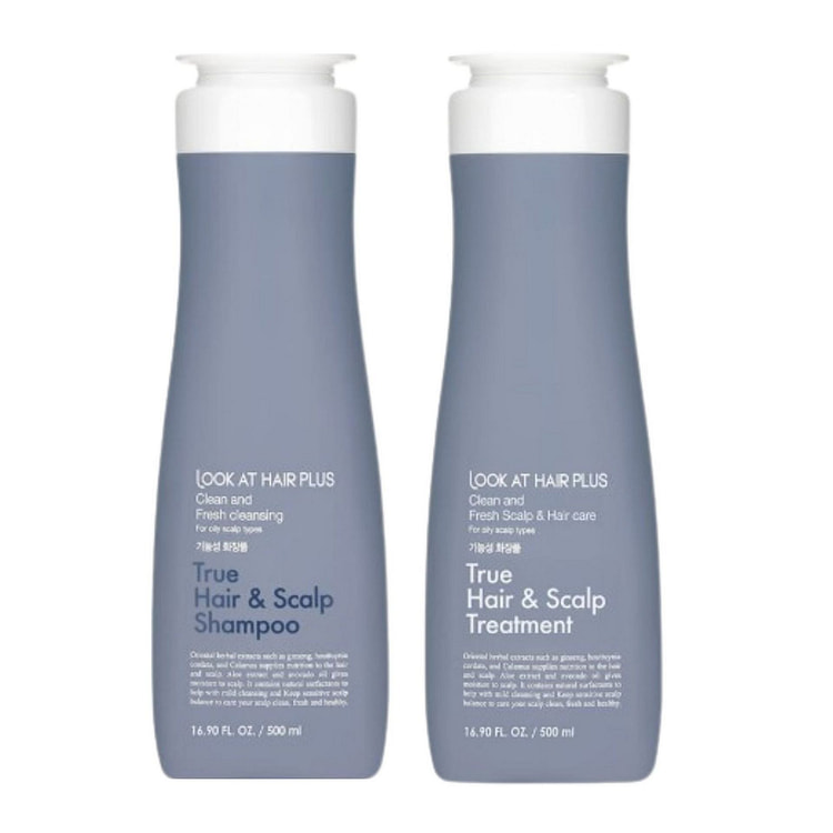 Hair Plus True Hair & Scalp Shampoo + Treatment