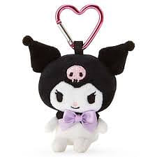 SANRIO Love Heart Buckle Pendant Kuromi 1 each