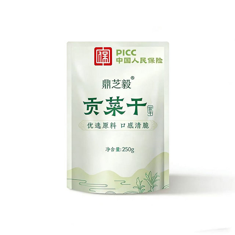 鼎芝毅精品贡菜干100g 100 克