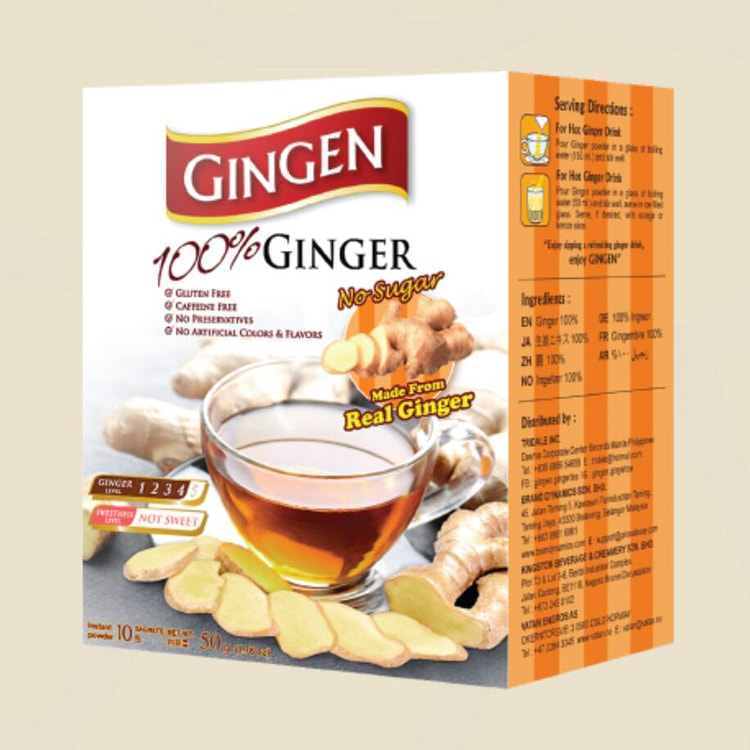 GINGEN 沖泡式薑茶 (50克/5g*10包)