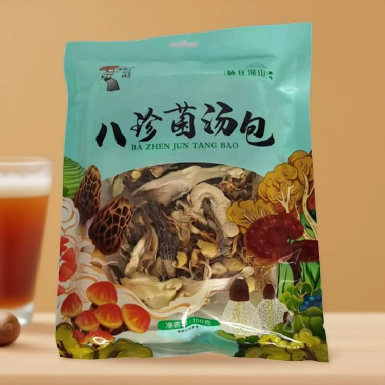 八珍菌汤包膳太汤料材料煲汤餐