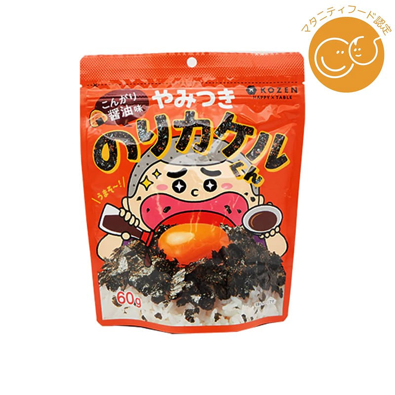 Nori Kakerukun 脆皮酱油 60g 1 份