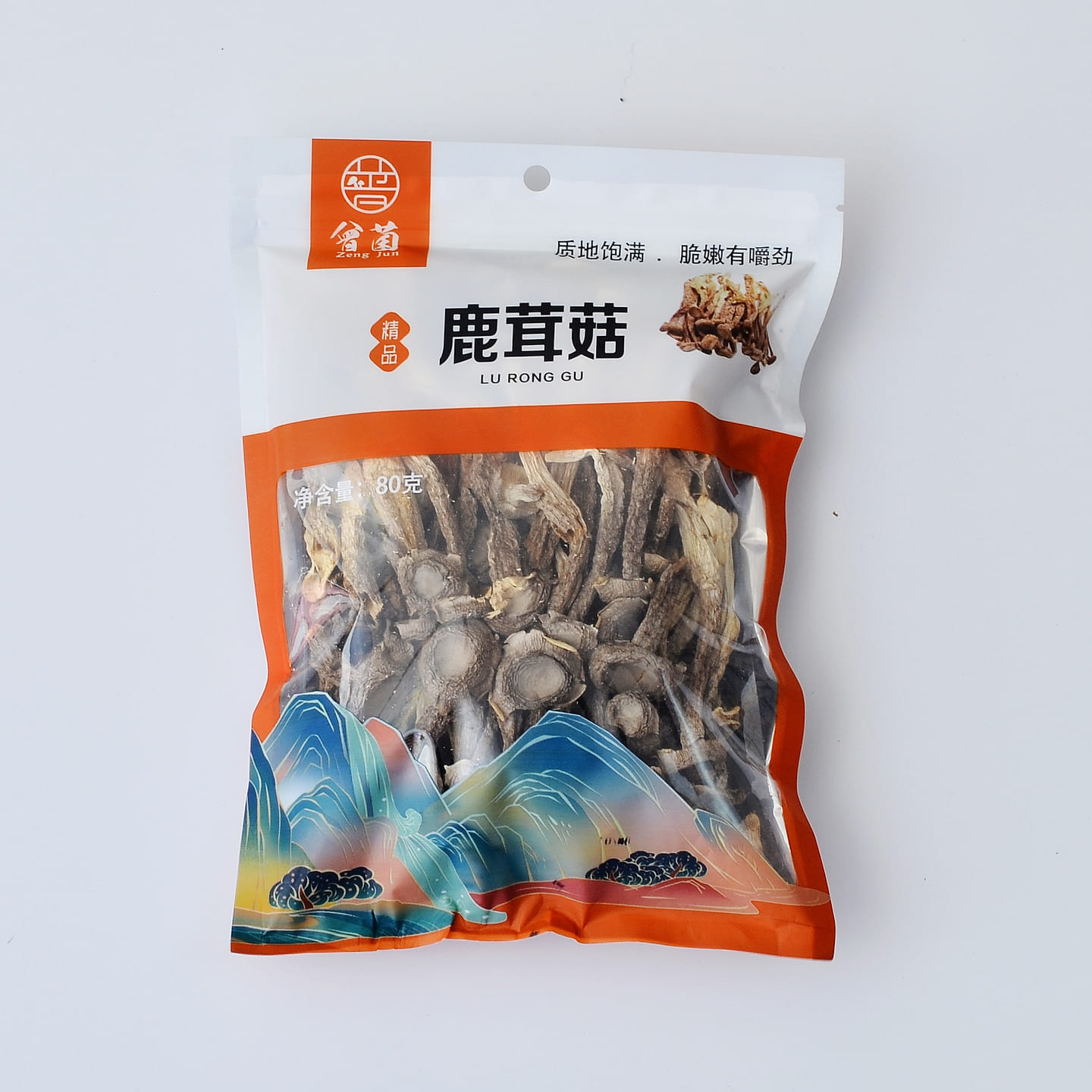 【Dried mushrooms】 Selected deer antler mushrooms 80 g