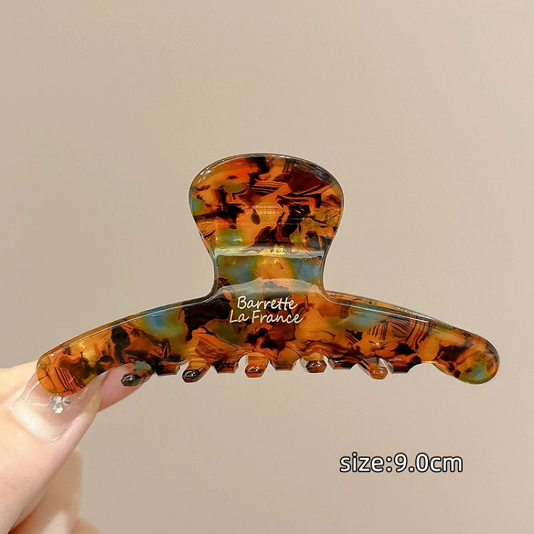 晕染蓝棕醋酸发夹鲨鱼夹*1 50 克