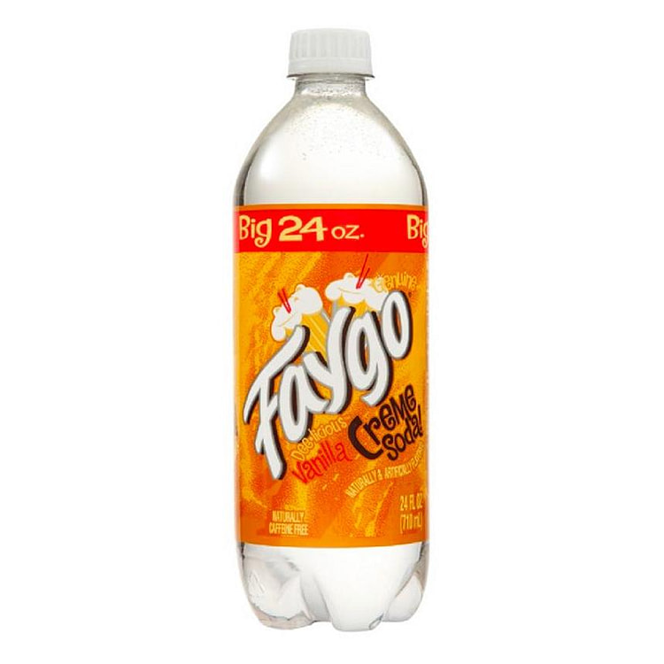 Faygo Cream Soda 24 oz 1 each