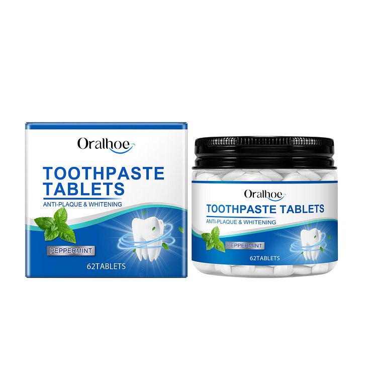 Oralhoe Mint Toothpaste Tablets 62 Tablets*1 Box