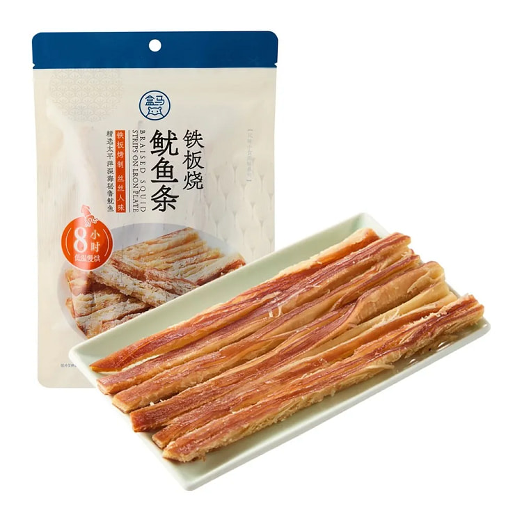 盒马 铁板烧鱿鱼条 80 克