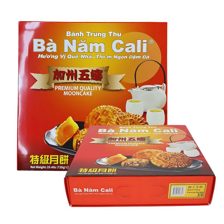 Ba Nam Cali Mooncake Coconut 0 Yolk 25.40 oz