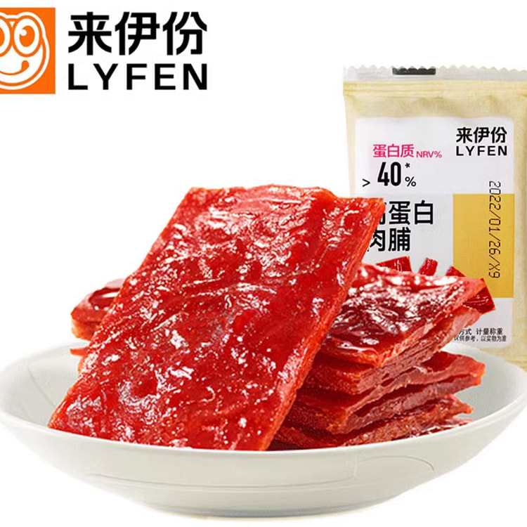 来伊份高蛋白肉脯