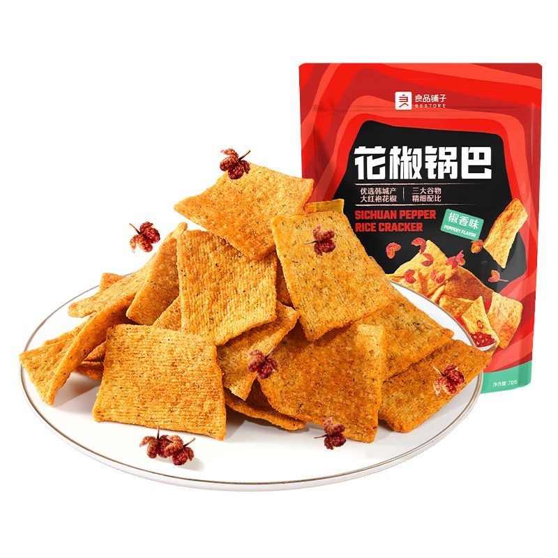 Bestore Sichuan Pepper Rice Cracker 108g 1 pack