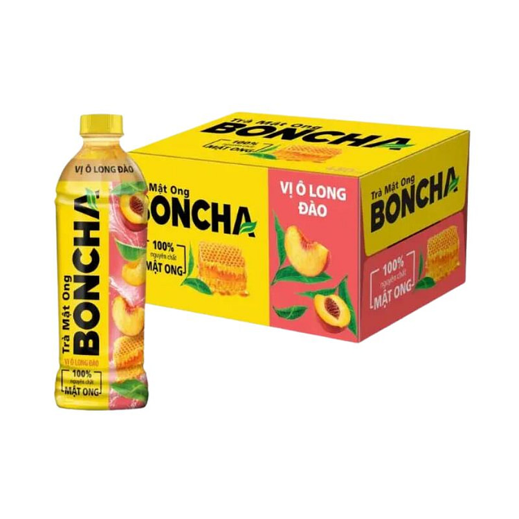 Boncha 蜂蜜桃乌龙茶 450ml×24