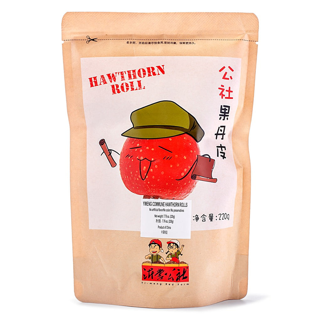Yimeng Red Farm Hawthorn Rolls 220 g