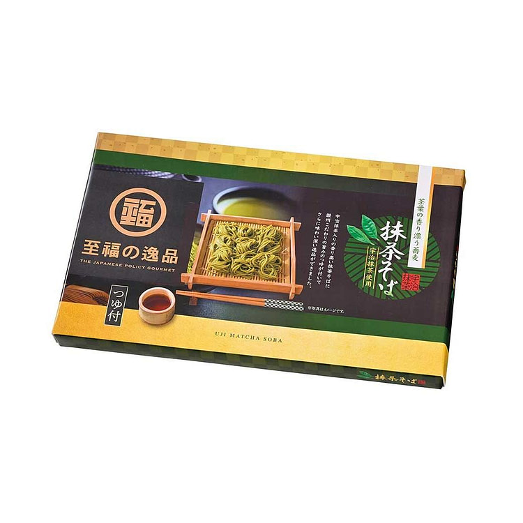 抹茶荞麦面配汤（2人份） 1 份