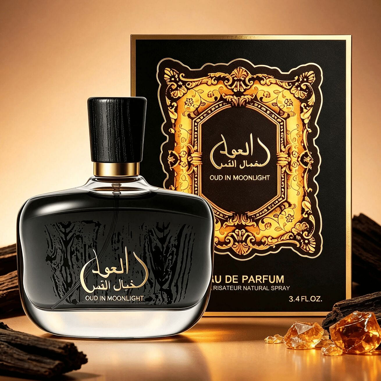 100ml OUD IN MOONLIGHT Oud Al Layl Arabic 1 bottle