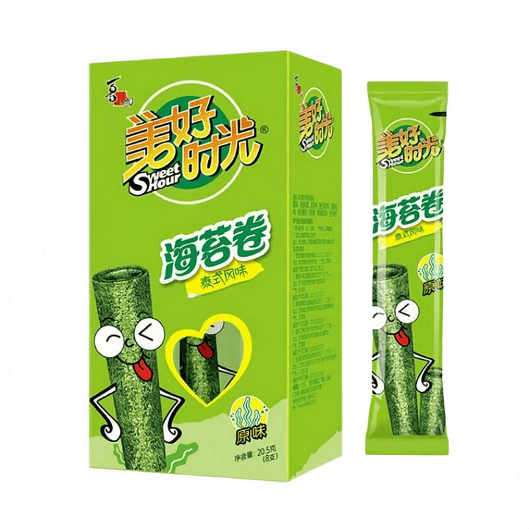 Good Times Seaweed Rolls 20.5g*1 box 20.5 g