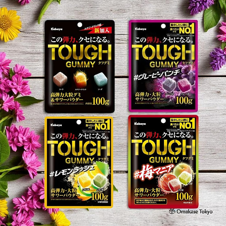 Kabaya 硬质软糖什锦装 4 件套
