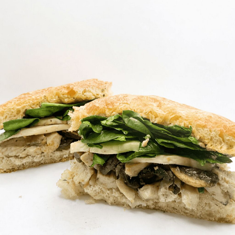 Grilled Chicken Focaccia Sandwich 500 g