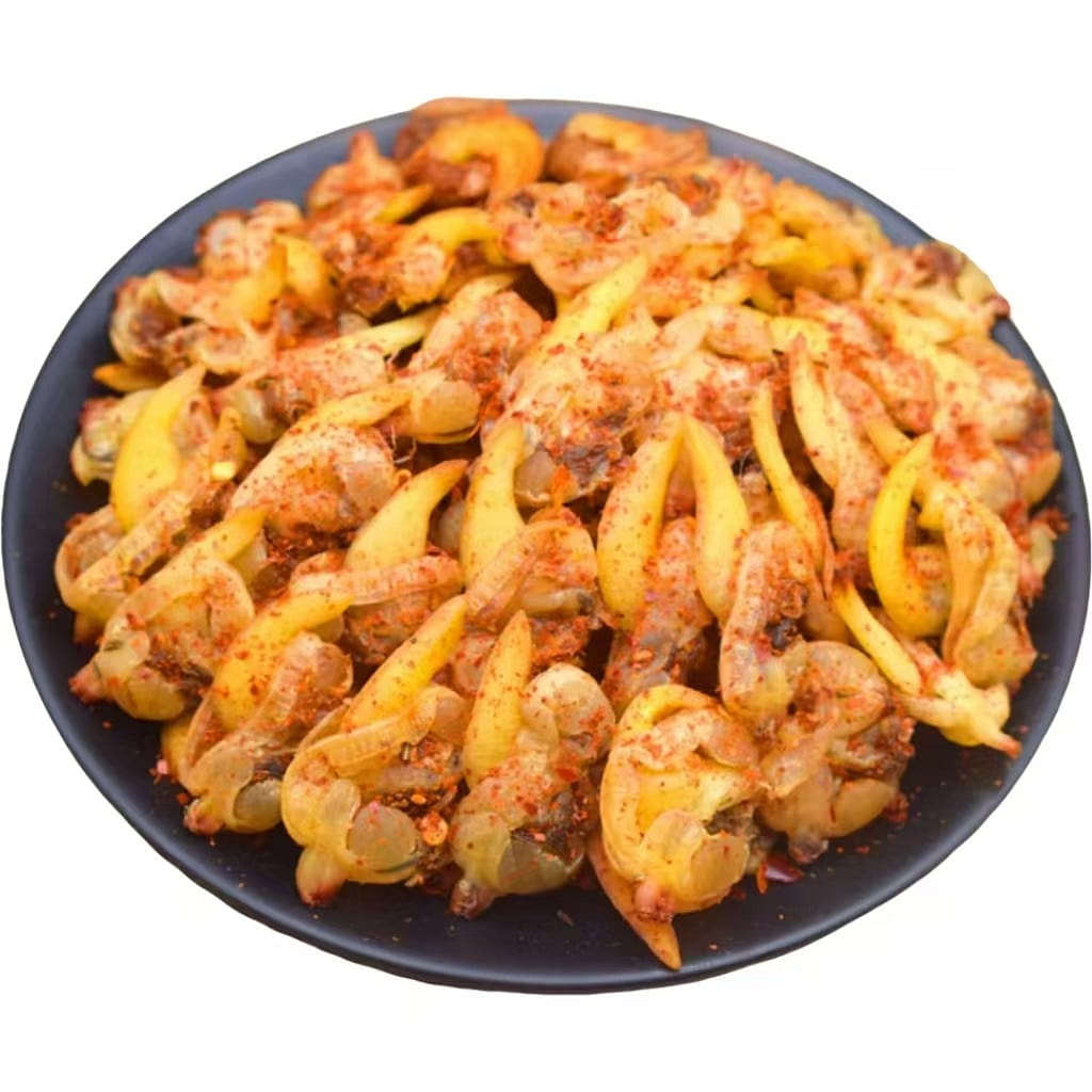 Dried clams are spicy 100g*1 bag 100 กรัม