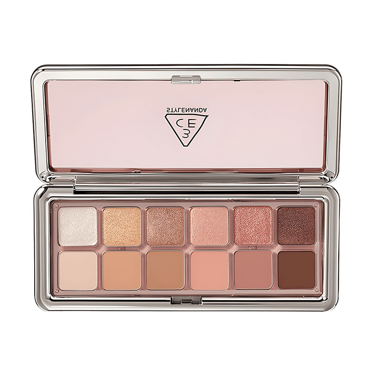 3CE 12Color Eyeshadow Palette LowSaturation Matte 9 g