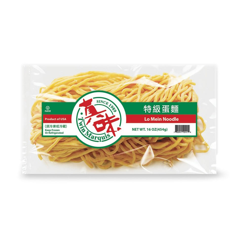 Twin Marquis Lo Mein, Frozen 16 oz