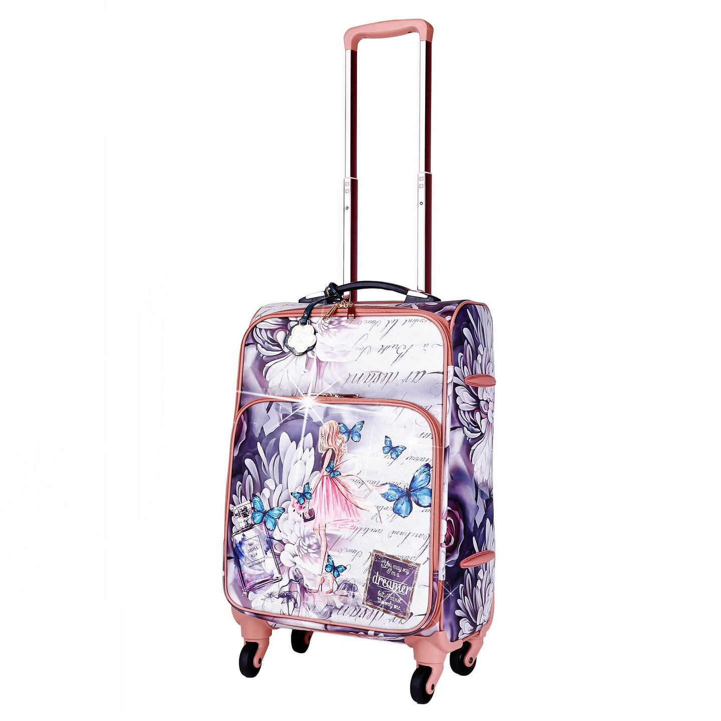 Dreamerz Carry-on Luggage Suitcase Green [BFL6999-DG] 1 each