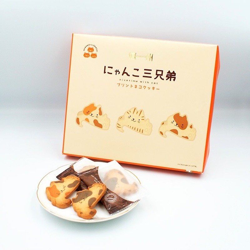 Shinshu cat three brothers 12 pieces 1 box