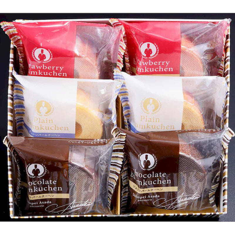 Next Innovation Asada Baumkuchen Set, 3-Fl 6pc 1 each