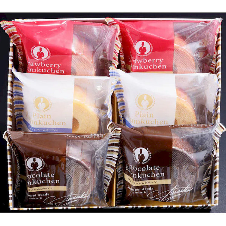 Next Innovation Asada Baumkuchen Set, 3-Fl 6pc 1 each