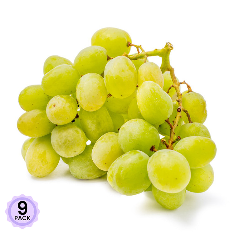 Sweet Green Seedless Grapes 1 bag 1.8 lb*9 pack