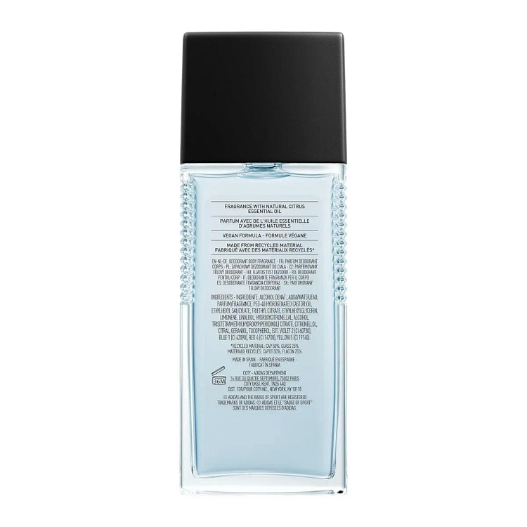 Adidas Moves for Him Body Fragrance for Men 2.5OZ 1 pack