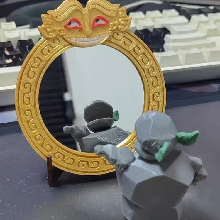 POPMART泡泡玛特石矶魔镜