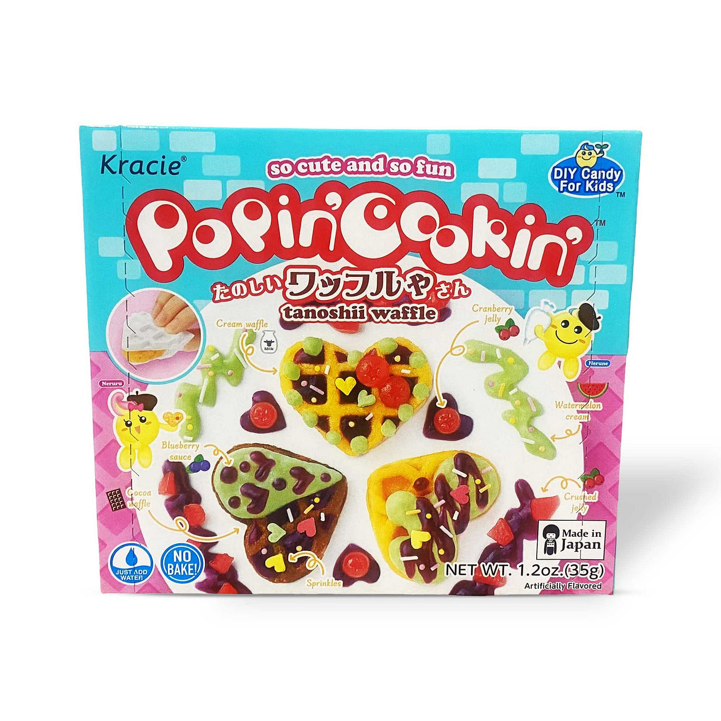 Kracie Popin Cookin DIY Candy: Fun Waffle 1 each