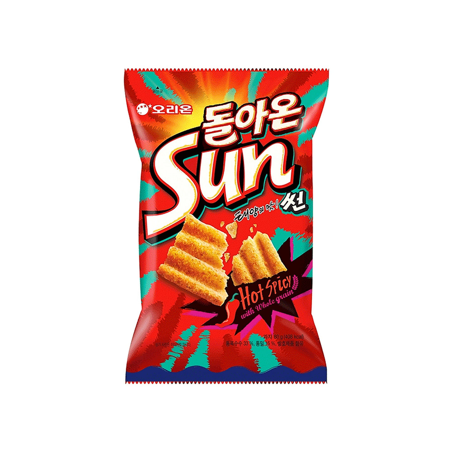 Orion Sun Chips Hot Spicy with Whole Grain (Korea) 4.76 oz