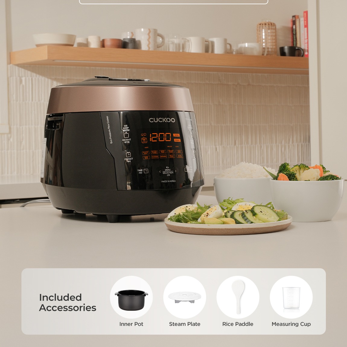 Cuckoo Rice Cooker & Nonstick Pot CRP-P0609S 1 box - Weee!