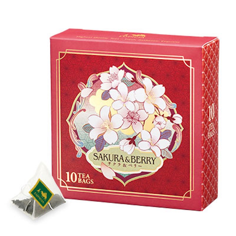 LUPICIA Sakura Berry Black Tea Bag 1 can