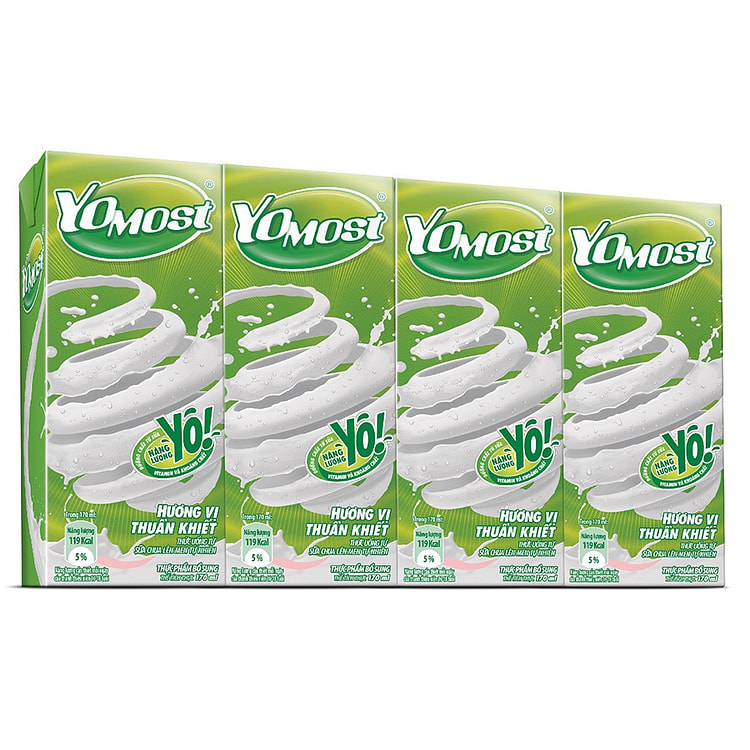 YOMOST YOGURT DRINK ORIGINAL FLAVOR( PACK OF 4) 170 ml