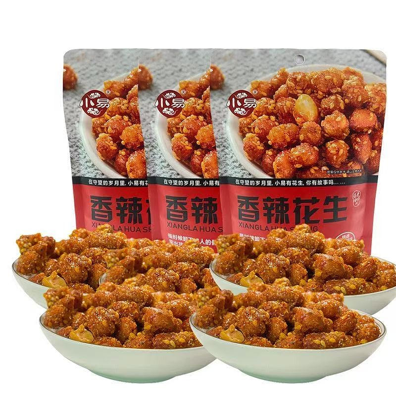 四川乐山特产香辣花生麻辣零食小吃休闲食品怪味花生 102 克