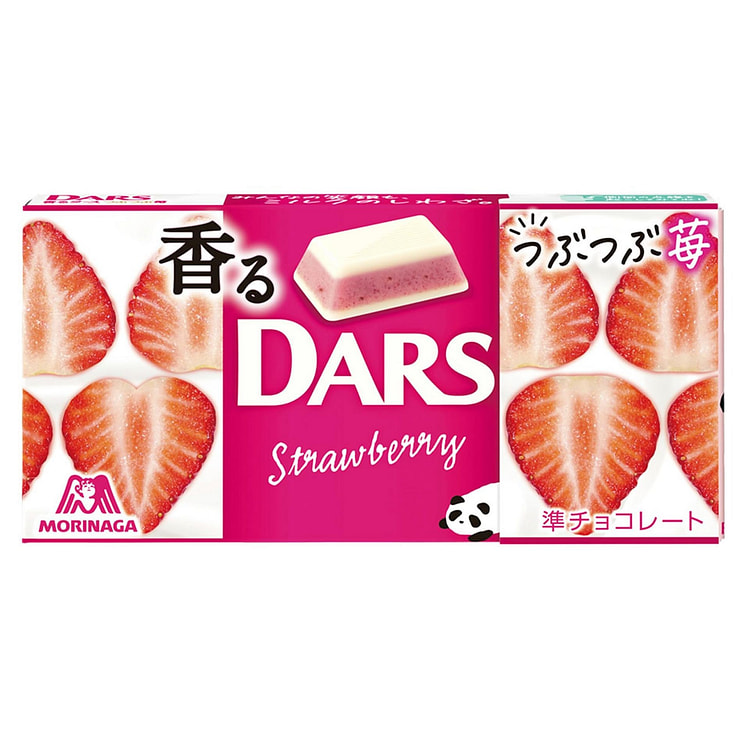 Morinaga DARS Chocolate Strawberry Flavor 12 Pieces