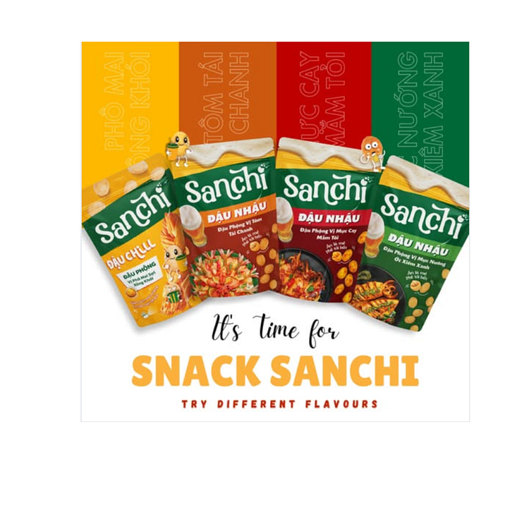 Sanchi Peanuts Snack Pack - 6-Pack Assortment (min 2)