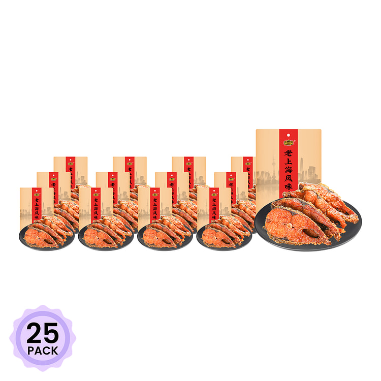 Meng Jia Meng Shanghai Smoked Fish 250 g*25 pack