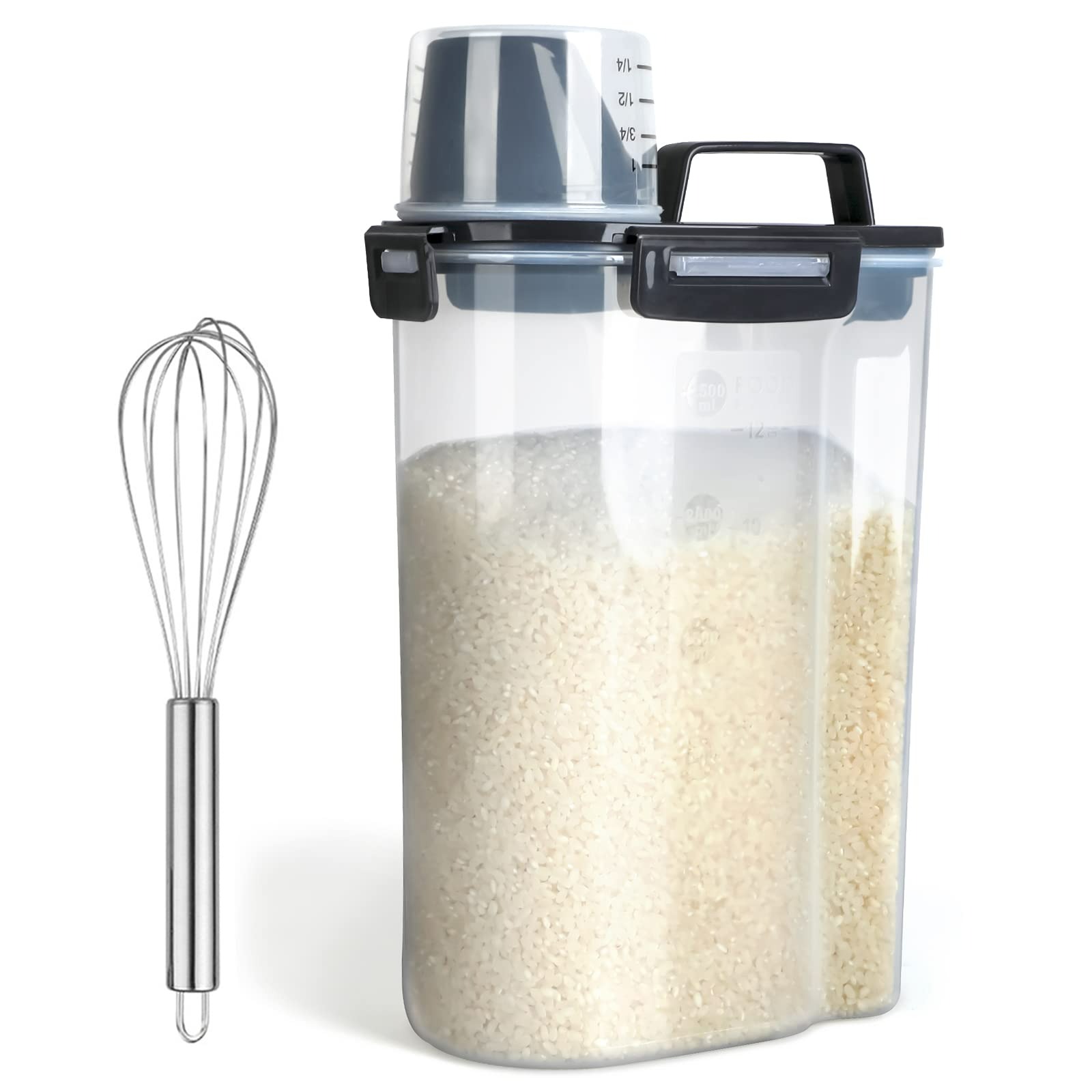 Rice Airtight Dry Food Storage Containers 3 Liter 1 個